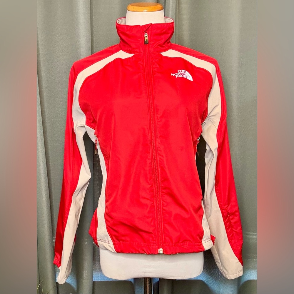 The North Face Red and White Jacket